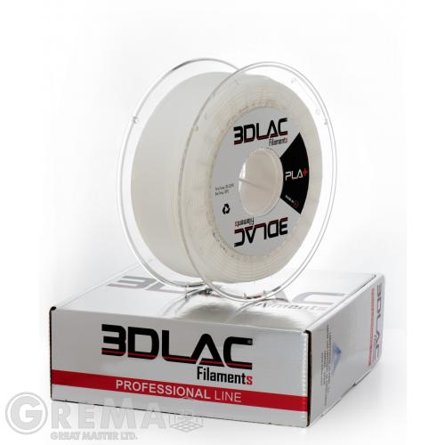 PLA 3DLAC PLA+ filament 1 kg (2.2 lbs) - white